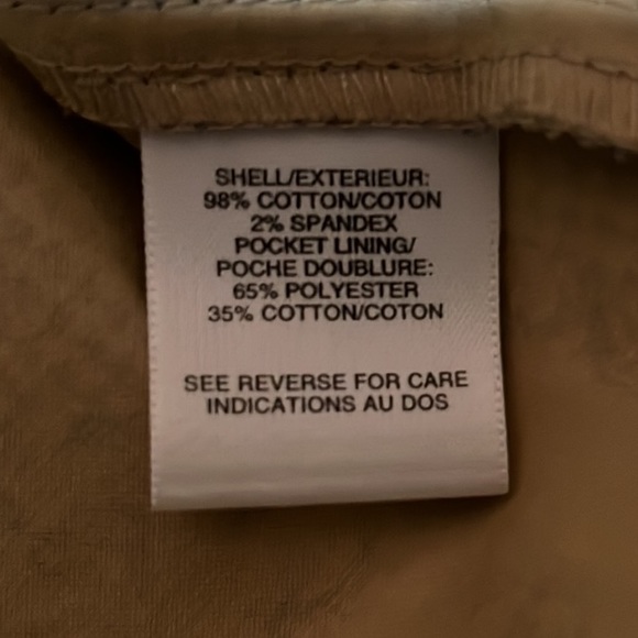 NWOT - Vintage Talbots Black and Gold Pattern Stretch Skirt - Picture 5 of 6